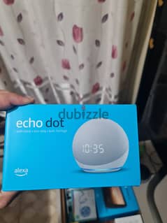 Echo dot 4th generation with clock 0