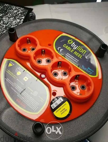 Cable reel 50 meters بكرة كابلات 5