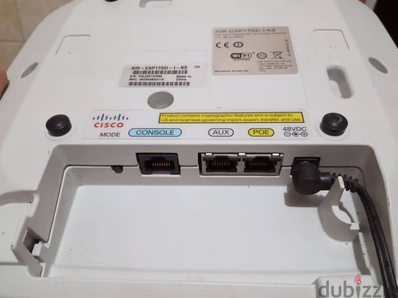 Cisco AIR-CAP1702I-I-K9 Aironet 1702I Controller 802.11ac Access Point 1