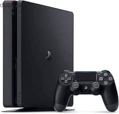 Used Playstation 4 with a PS4 Game