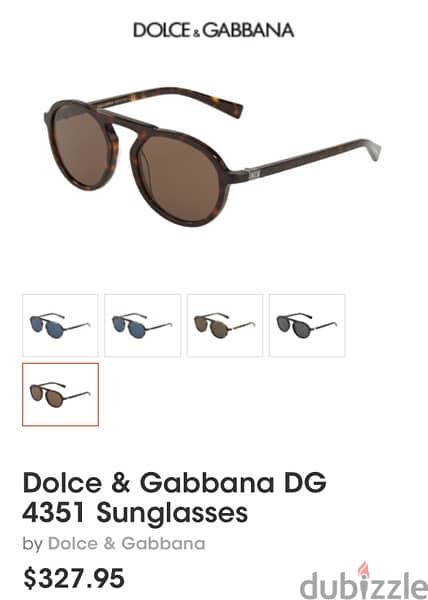 Original Dolce and Gabbana Sunglass with invoice 2