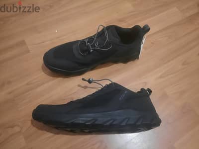 ecco shoes men black 44 حذاء ايكو اسود للرجال مقاس