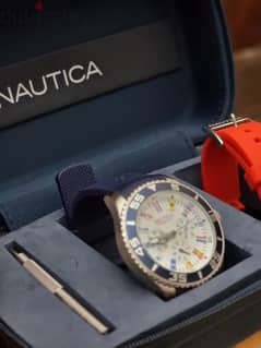NAUTICA Nst 07 Flags Analog Watch For Men