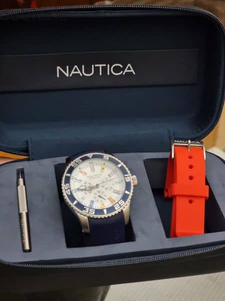 NAUTICA Nst 07 Flags Analog Watch For Men 1