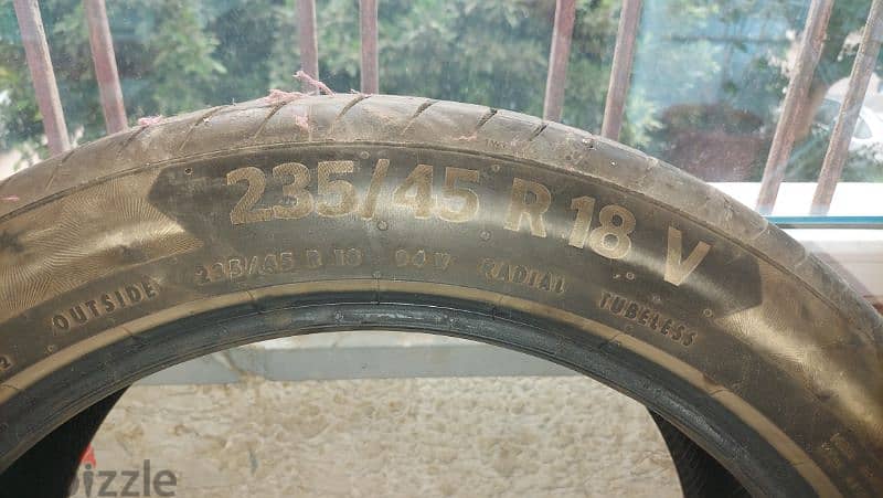 KIA Xceed 2022 Original Tyre 235/45 R18 كاوتش كيا اكسيد 2022 1