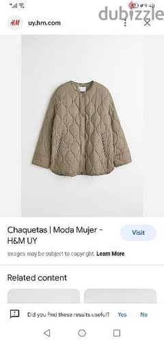 H&M jacket 0