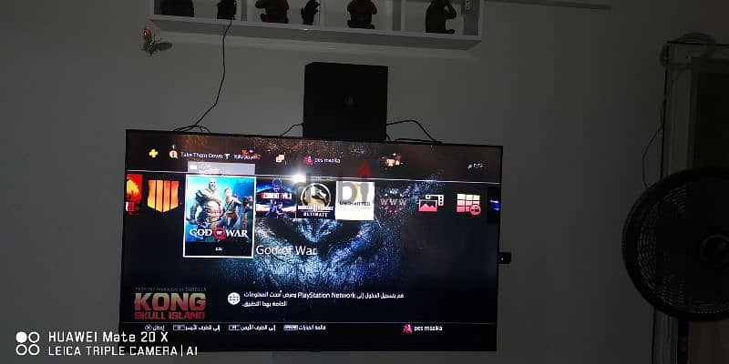 بلاي ستيشن ٤ برو 4k ١تيرا خليجي تقربيا لم يستعمل 3