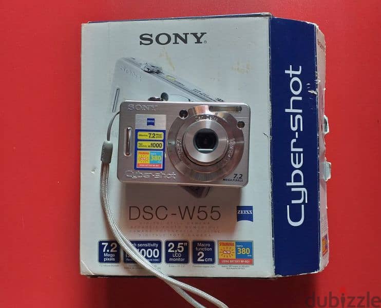 Sony CyberShot DSC-W55 للبيع أو للبدل 2