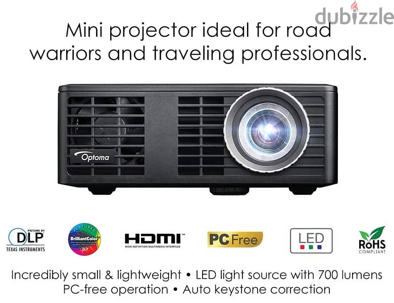 ML750 ultra-compact portable LED projector 1