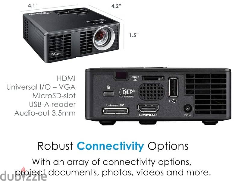 ML750 ultra-compact portable LED projector 2