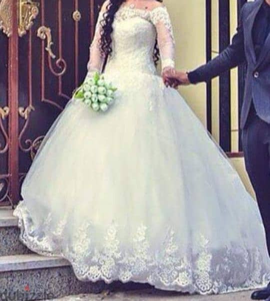 فستان زفاف - استخدام مره واحده فقط 1