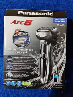 Panasonic - Arc5 Automatic Cleaning/Charging Wet/Dry Electric Shaver