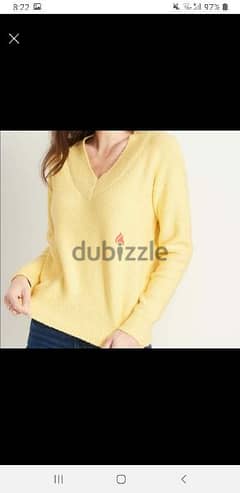 Pullover xnavy brand (xxl size) yellow color 0