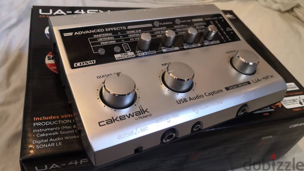 كارت صوت CAKEWALK - Roland  جديد لم يستعمل بكل مشتملاته بيع او بدل 2