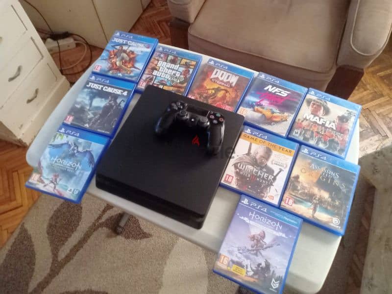 ps4 used + 10 games 1