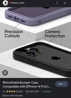Rhinoshield bumper case iphone 14promax