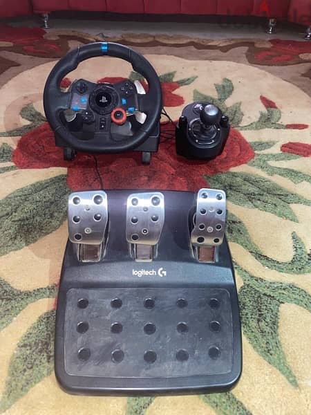Logitech G29 Racing wheel for Xbox, PlayStation and PC +Racing Shifter 5