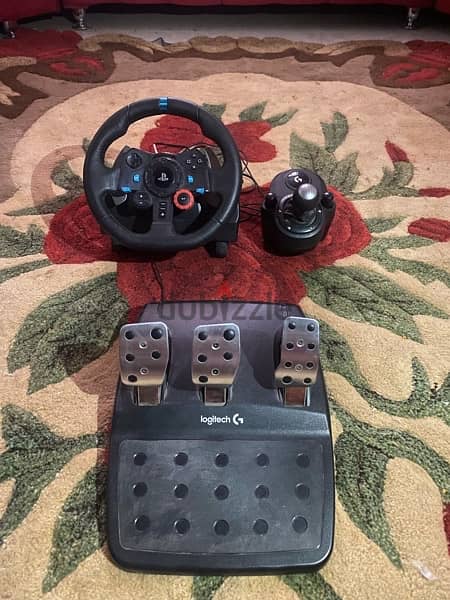 Logitech G29 Racing wheel for Xbox, PlayStation and PC +Racing Shifter 8
