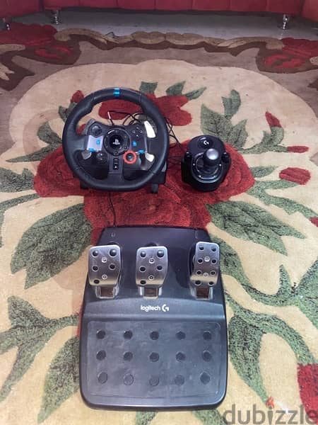 Logitech G29 Racing wheel for Xbox, PlayStation and PC +Racing Shifter 9