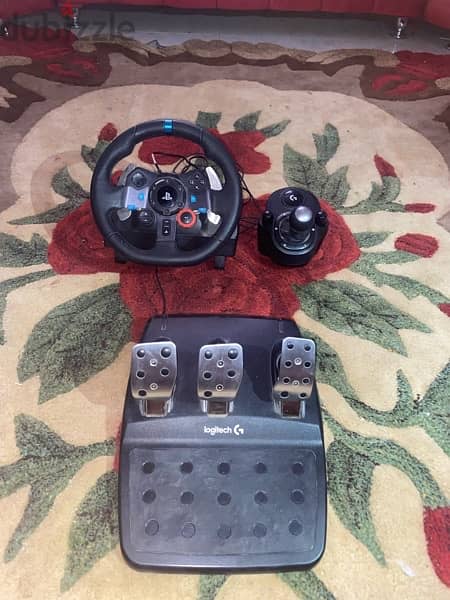 Logitech G29 Racing wheel for Xbox, PlayStation and PC +Racing Shifter 10