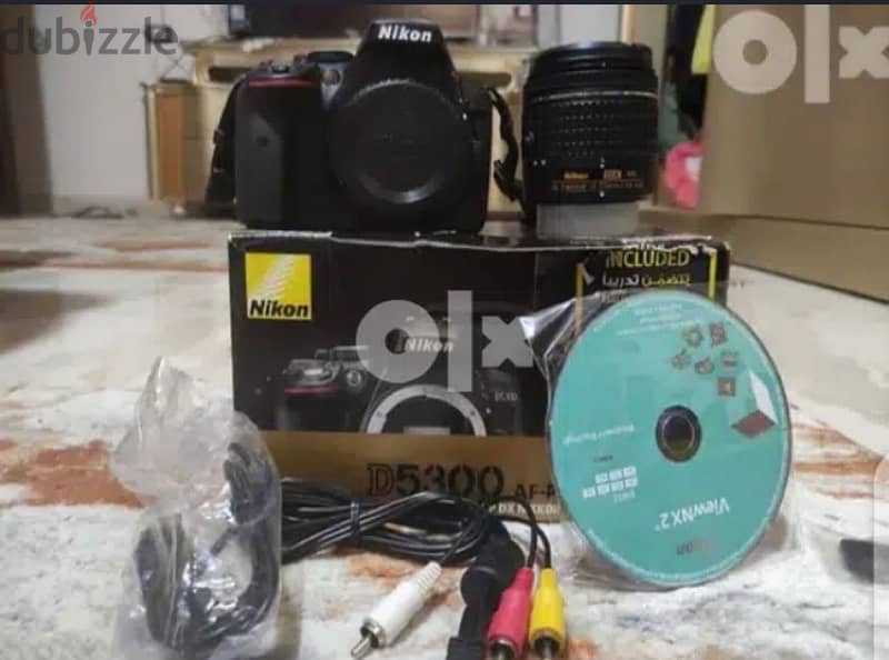 كاميرا نيكون D5300 شاتر ١٣ الف 3