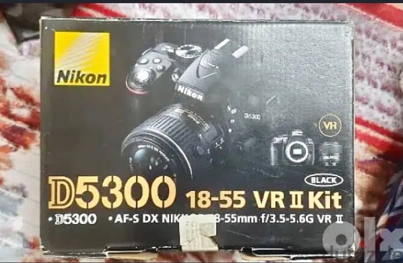 كاميرا نيكون D5300 شاتر ١٣ الف 0