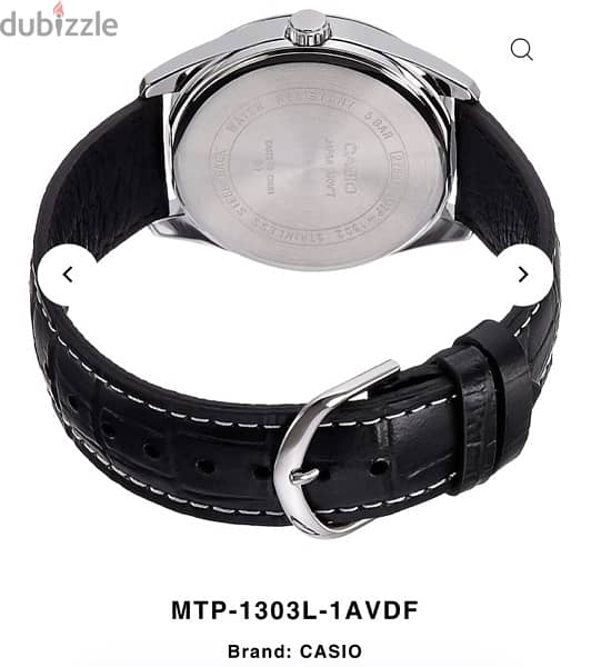 Men's Core Black Leather Quartz Fashion Watch 1