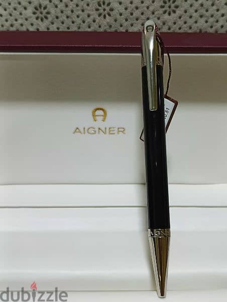 لهواة التميز والأناقة و الفخامة . . قلم AIGNER أصلي بالعلبة الأصلية 1