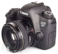canon 6D mark I + lens 50 mm 1.8 0