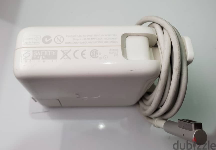 Apple MagSafe 1 60W A1344 Power Adapter / شاحن أصلي ماك بوك ماج سيف 1 1