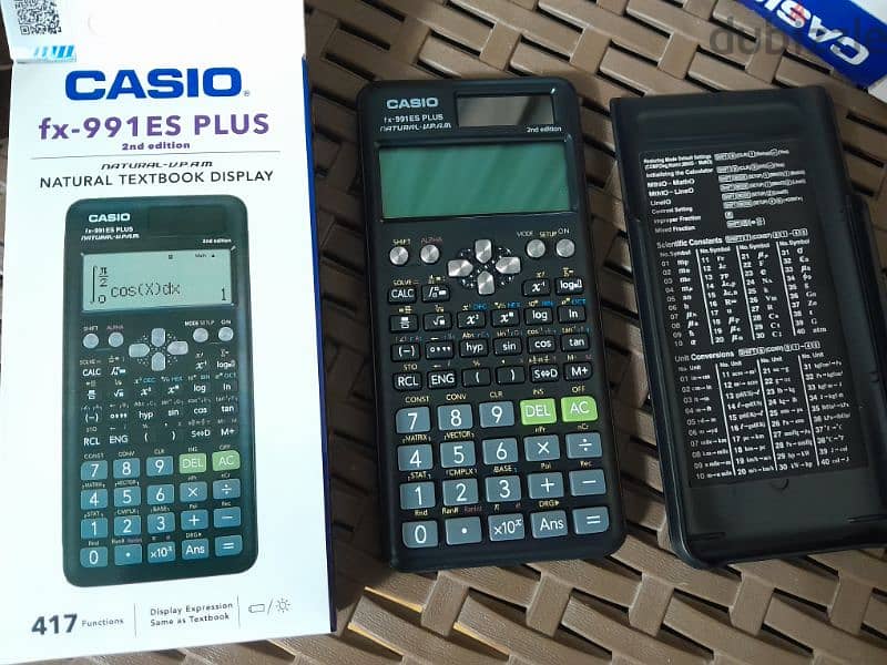 Casio fx991es plus 2nd Edition الة حاسبة علمية جديده بالكرتونه 1