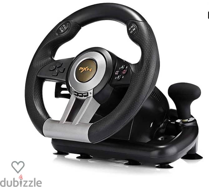 PXN V3II Racing Game Pad 180 Degree Steering Wheel USB 0
