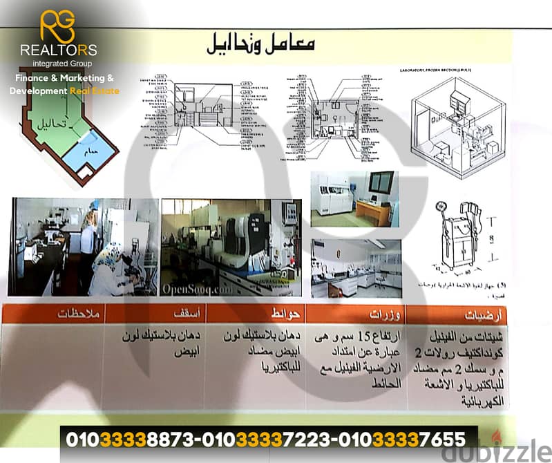 مستشفى استثماري متكاملة 4500م للبيع بقلب الشيخ زايد امام أبراج “Z" 14