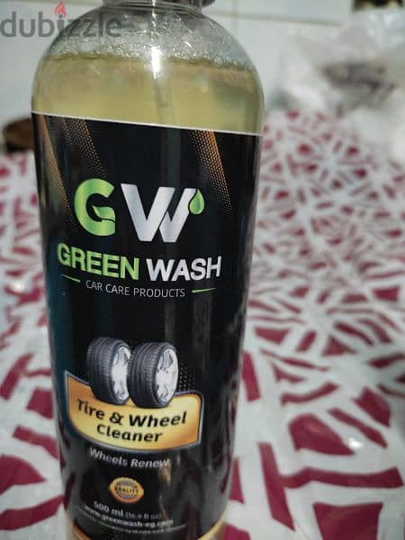منتجات Green Wash لغسيل جاف بدون ماء و تلميع و تشميع السياره بدون ماء 4