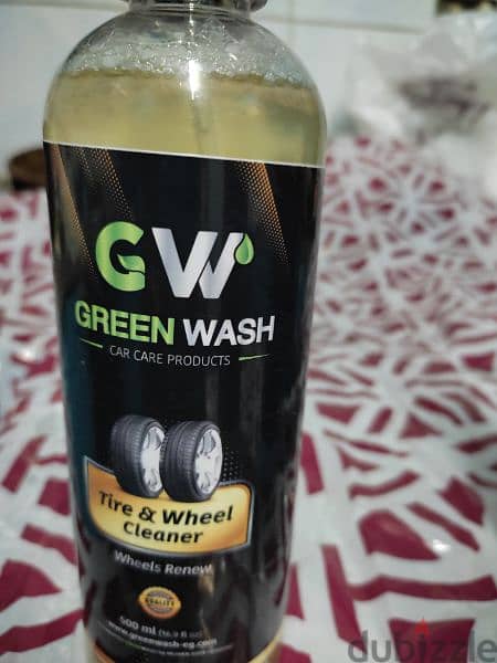 منتجات Green Wash لغسيل جاف بدون ماء و تلميع و تشميع السياره بدون ماء 6