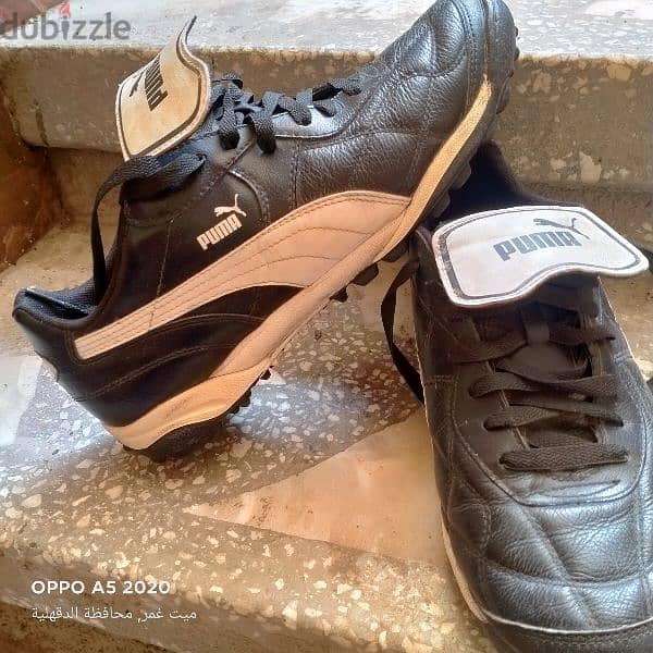 حذاء Puma اصلي  رياضي كورة قدم استعمال خفيف جدا مقاس ٤٤ من ألمانيا 1