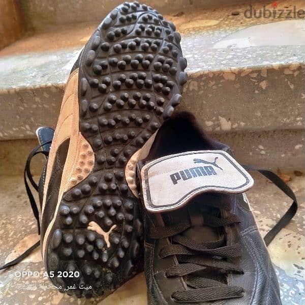 حذاء Puma اصلي  رياضي كورة قدم استعمال خفيف جدا مقاس ٤٤ من ألمانيا 3