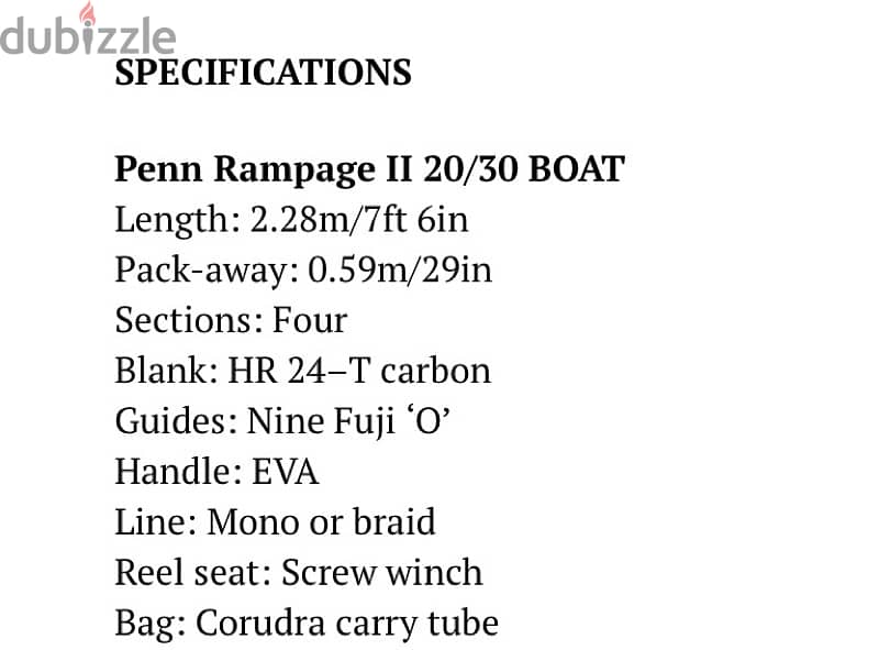 penn rampage fishing rod 1