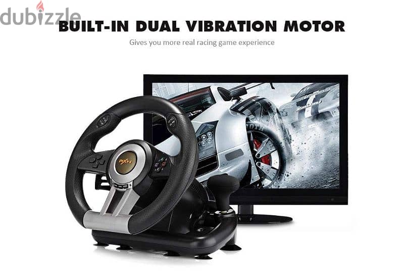 PXN V3 PRO Steering Wheel | Gaming Steering Wheel | دركسيون ألعاب 5