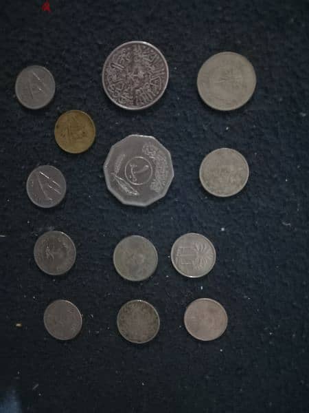 لعشاق جمع العملات العربية القديمة من مقتنياتي الخاصة عدد ١٣ عملة 4
