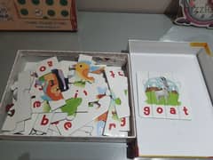 مجموعة متنوعة من العاب الذكاء للاطفال puzzle و لعبة الذاكرة وساعة 0