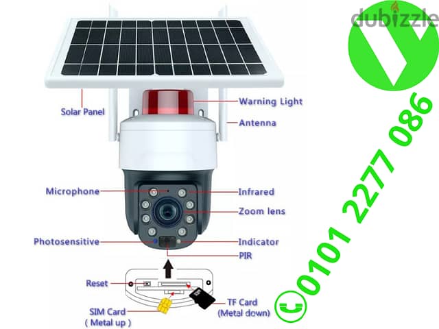 كاميرا لاسكلية بالطاقة الشمسية 4