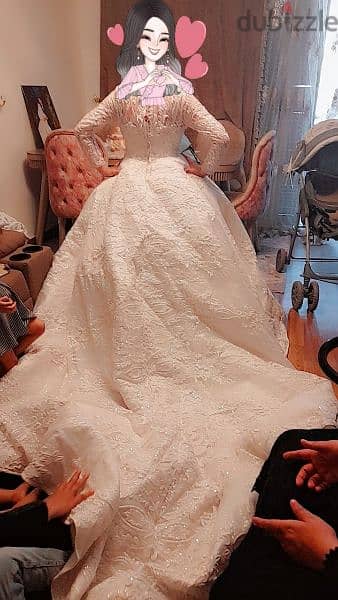 فستان زفاف اوفوايت 5