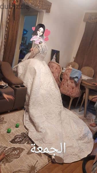فستان زفاف اوفوايت 7