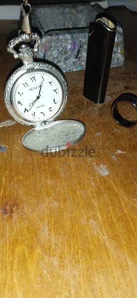 vintage QUARTZ pocket watch 4
