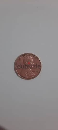 عملة 1 سنت امريكية سنة 1979 قابلة للمفواضة 0