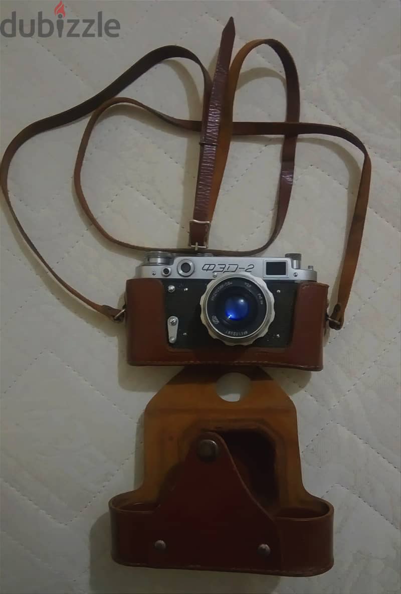 vintage antique Camera FED 2 1955 Soviet Union made كاميرا انتيك عتيقة 2