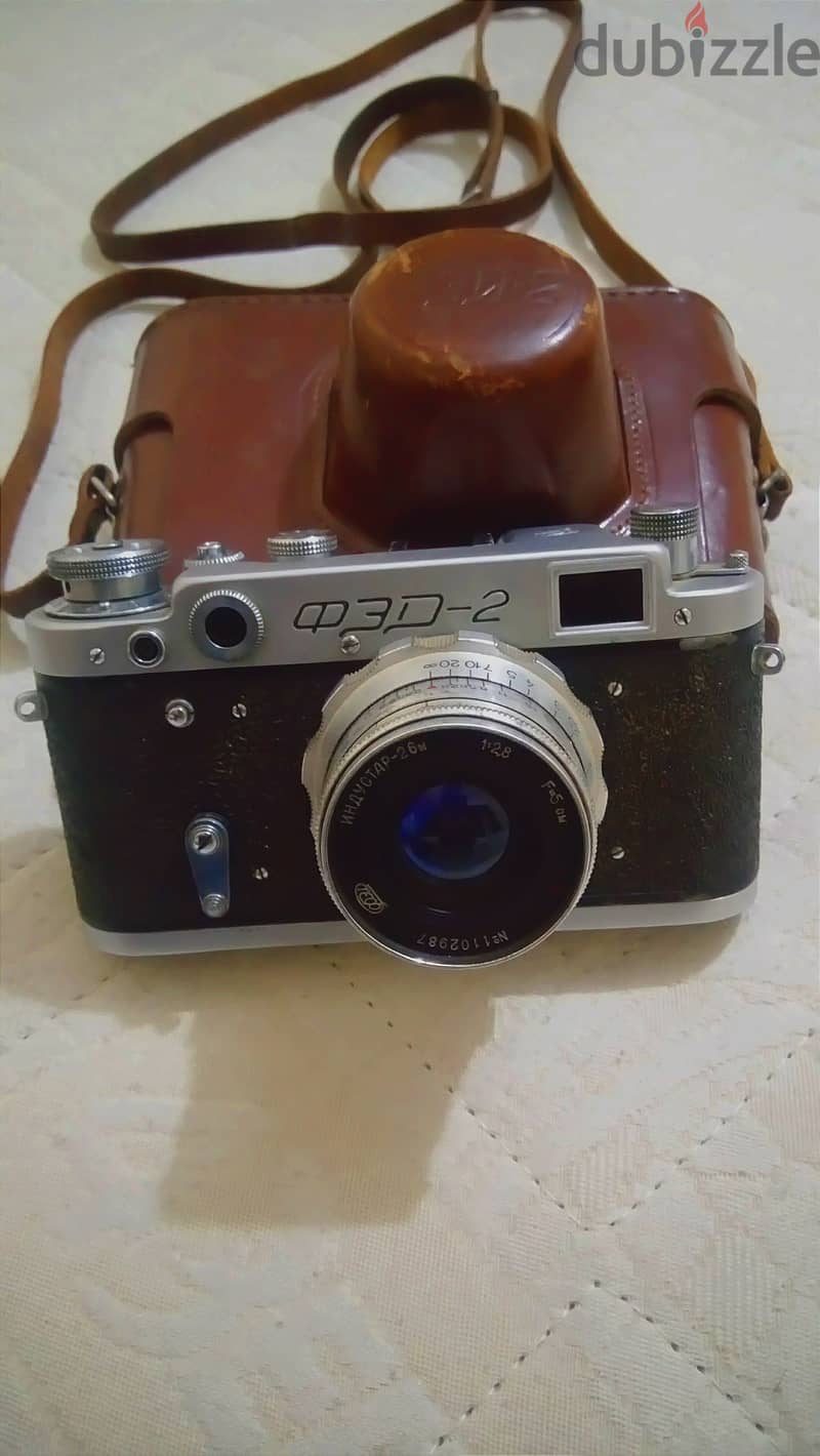 vintage antique Camera FED 2 1955 Soviet Union made كاميرا انتيك عتيقة 3