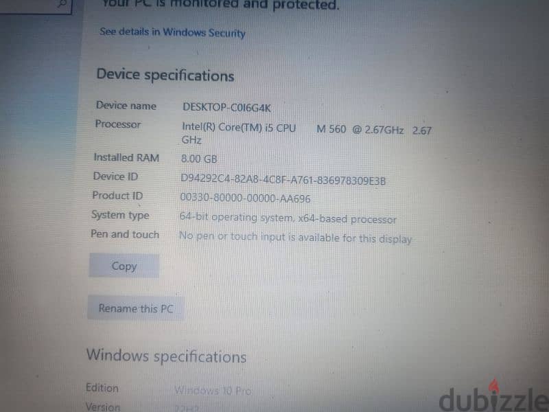 لاب استيراد مستعمل Dell latitude E6410 0