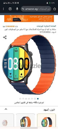 ساعه سمارت ووتش Smart Watch Kieslect KR Pro FHD Amoled Screen